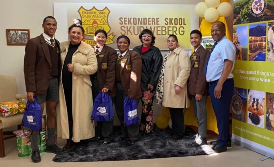 Hampers to help matriculants reach their goals.