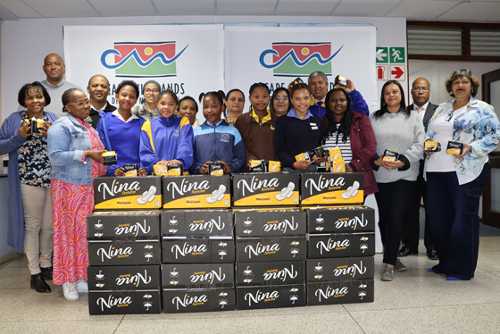 Sanitary Towel Handovers