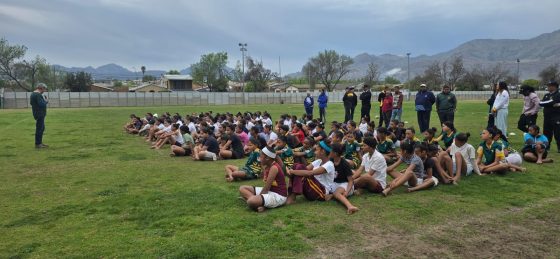 Scoring tries, building confidence!